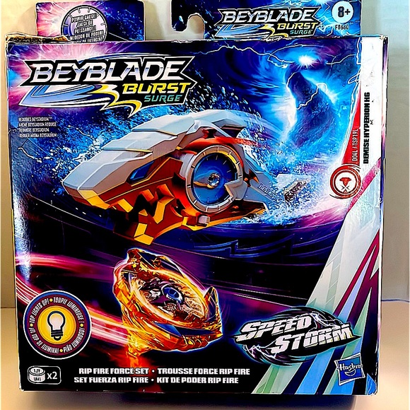 NEW, BEYBLADE.  BURST SURGE.  SPEED STORM.  RIP FORCE SET - Picture 1 of 3